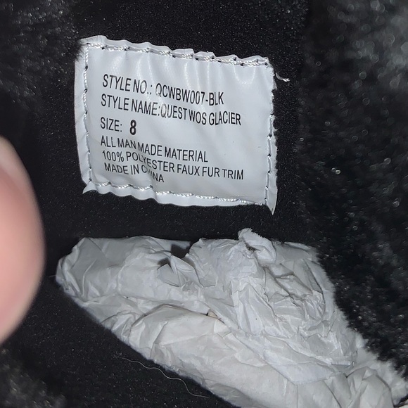 🖤NWOT 3M THINSULATE QUEST Snow/rain BOOTS🖤 - Picture 6 of 10